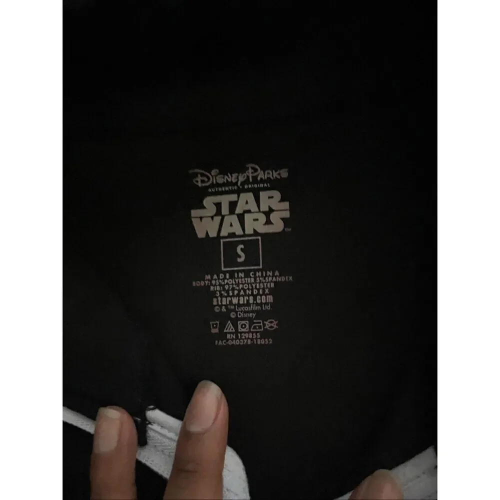 DISNEY PARKS STAR WARS FULL ZIP TRACK JACKET - Picture 4 of 4